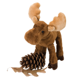 Cuddle Toy: Lumber Jack Standing Moose