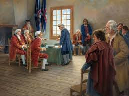 Carte postale : Claude Picard Le serment d'allégeance 1730