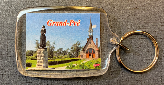 Porte-clés recto verso : Grand-Pré
