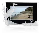 Picture Holder: Blue Heron Handcrafted Pewter