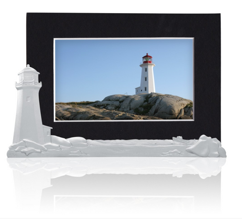 Picture Holder: Peggy's Cove Hand Crafted Pewter