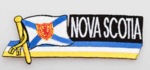 Embroidered Patch: Nova Scotia Flag Sidekick