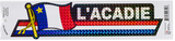 Sticker: Bumper Long L'Acadie Prism Decal