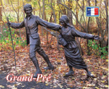 Magnet: MGP15 Sculpture of an Acadian Family at Grand-Pré