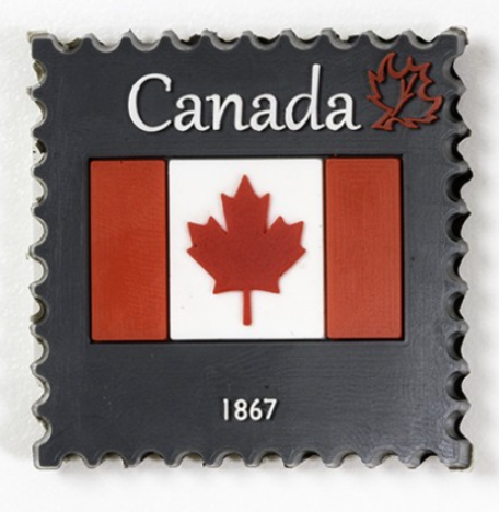 Magnet: Canada Stamp