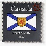 Magnet: Nova Scotia Stamp