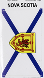 Vinyl Sticker: Nova Scotia Flag