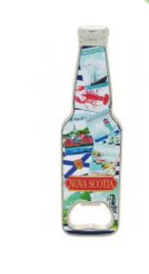 Magnet: Nova Scotia with Bottle Opener