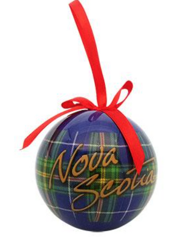 Ornament: Ball R2NS5096 Nova Scotia Tartan