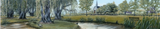 Painting: Large panorama of Grand-Pré National Historic Site