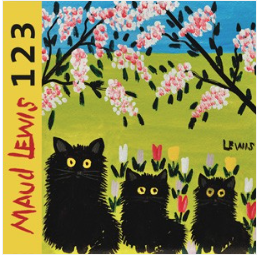 Maud Lewis 1,2,3 Livre cartonné