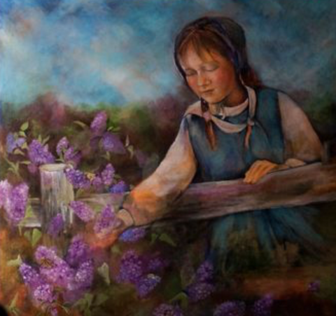 Reproduction Sur Toile on Canvas: Lilacs 8x8