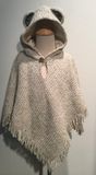 Poncho: Children's Osito with Hood