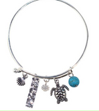 Bracelet: 201362 Sea Turtle Silver Charm