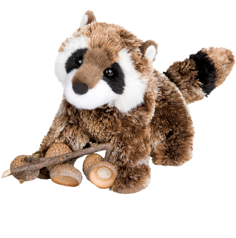 Cuddle Toy: 4034 Patch Raccoon