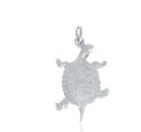 Charm: Turtle Hand Crafted Pewter