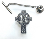 Tie Tack: 224 L 1.25" Celtic Cross