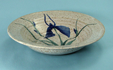 Pottery: Chowder Bowl in Blue Iris Collection