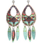 Native Earrings: Dragonfly Dangles Designed by Lynn Bean