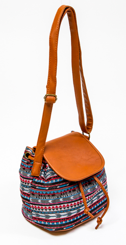 Canvas Bag: Multicolour Native Design