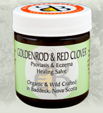 Goldenrod & Red Clover: Psoriasis & Eczema Soothing Salve