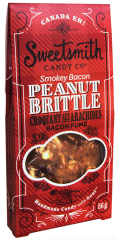 Smokey Bacon Peanut Brittle 56g