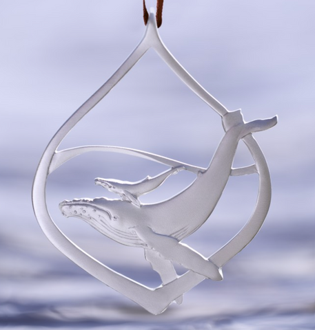 Ornament: Humpback 2019 Hand Crafted Pewter
