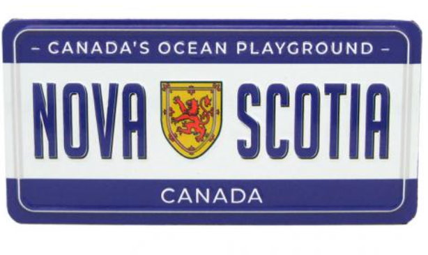 Magnet: Nova Scotia License Plate Magnet