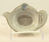 Pottery: Tea Bag Holder in Beach House Collection