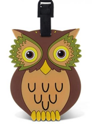 Luggage Tag: Owl