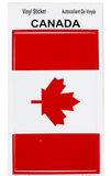 Vinyl Sticker: Canada Flag
