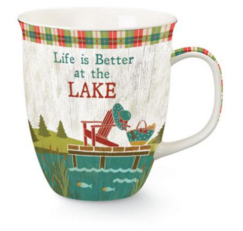 Mug: Life is Better at the Lake
