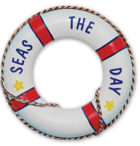 Magnet: Nautical Chic Life Ring in Resine