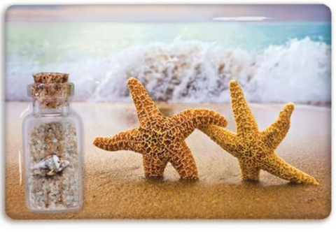 Magnet: Jar and Friendly Starfish