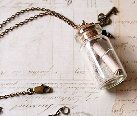 Necklace: Message in a Bottle