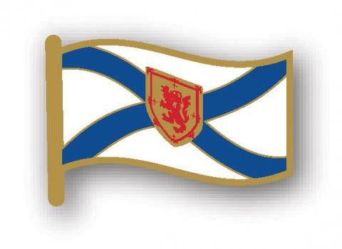 Lapel Pin: Nova Scotia Flag