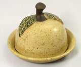 Pottery: Butter dish in the Valley Apple Collection