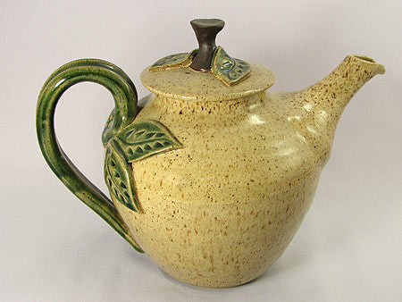 Pottery: Small Teapot in the Blue Iris Collection