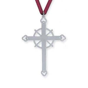 Ornament: Acadian Cross Commemorative 2004 Hand Crafted Pewter