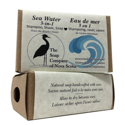 Shampoo, Shave and Soap: Sea Water 3-in-1