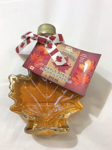 Maple Syrup: 100ml Leaf Bottle