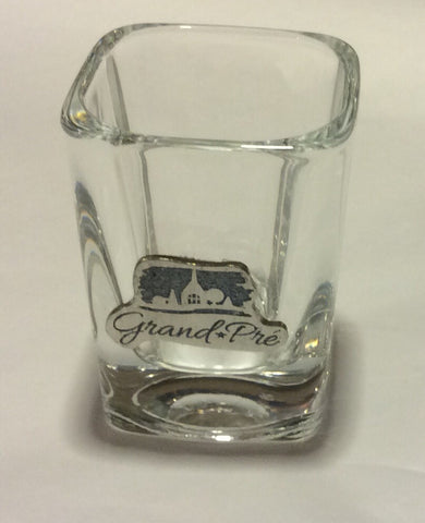 Shot Glass: Custom with Grand-Pré Pewter Logo