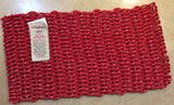 Doormat: Large 32" x 18 " Knot Rope Weaving in assorted colours