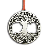 Ornament: Tree Of Life Handcrafted Pewter